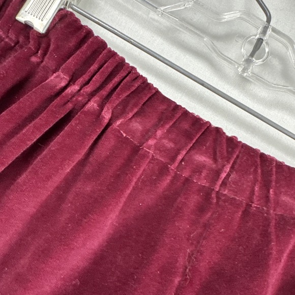 Vintage 70s Chessa Davis Maxi Skirt Medium Aline Velvet Bohemian Tie Belt - Picture 5 of 16